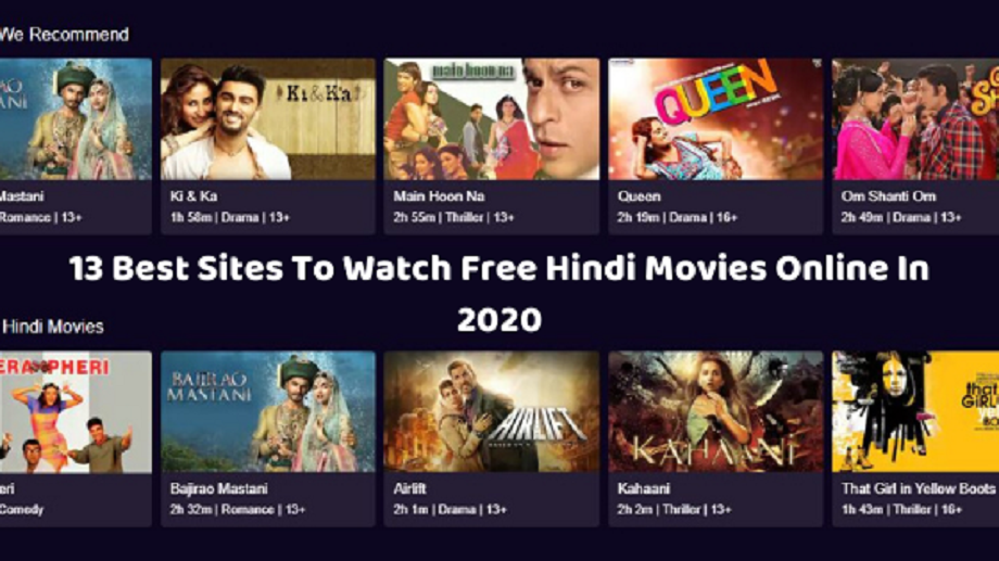 free movie hindi websites 2022